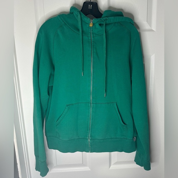 TNA Tops - TNA Green Zip Up Hoodie Size XL